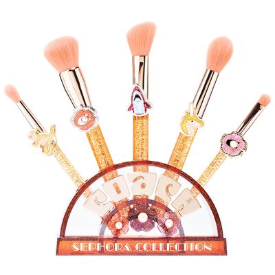 Coach x Sephora Collection Tea Rose Brush Set (Set de Brochas para Ojos y Cara)